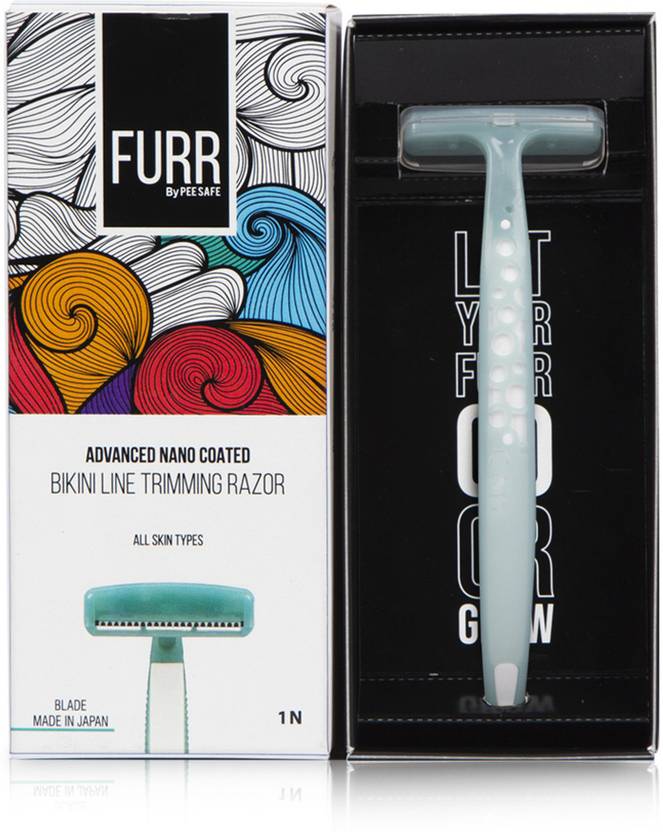 FURR By Pee Safe Bikini Line Trimming Razor for Women (Pack of 1