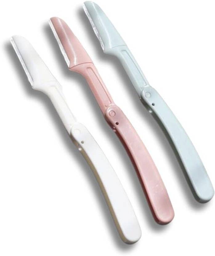 EXWLZA Reusable Face Razor | Eyebrow & Facial Hair Removal Razor | Safe ...