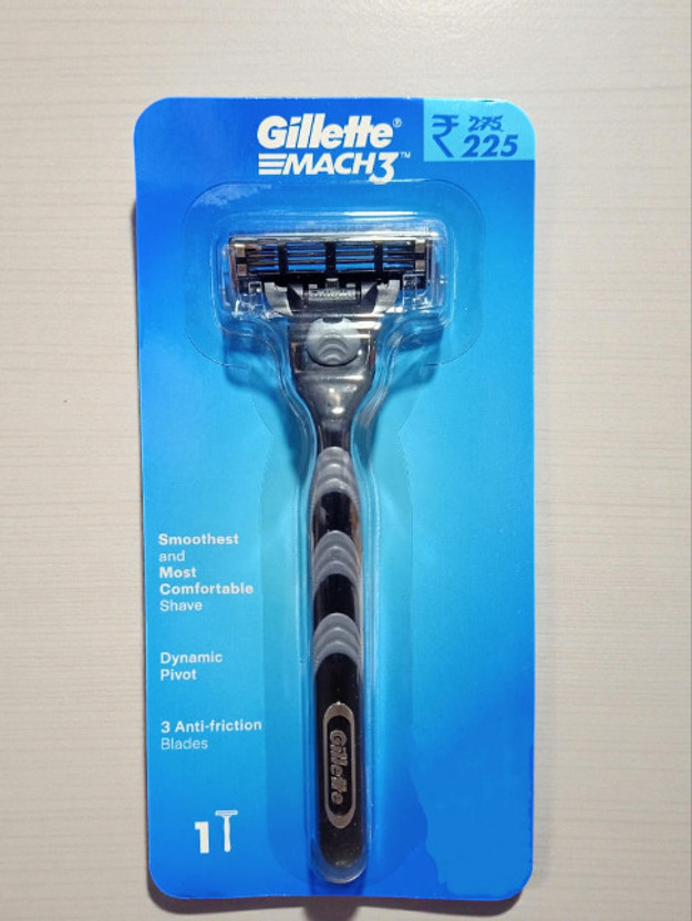 Gillette mach3rozar, Men