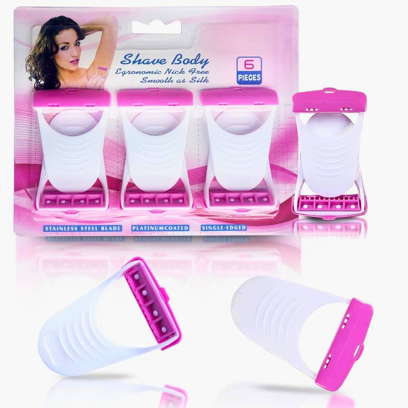 MIZOCARE Disposable Body Shaving blades Bikini Razor Underarms, Hair remover Shaver Razor, Women