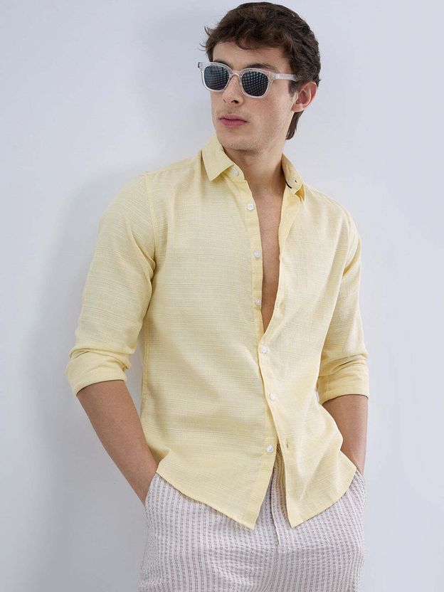 VASTRADO Men Oversized Fit Solid Shirt - Image 9