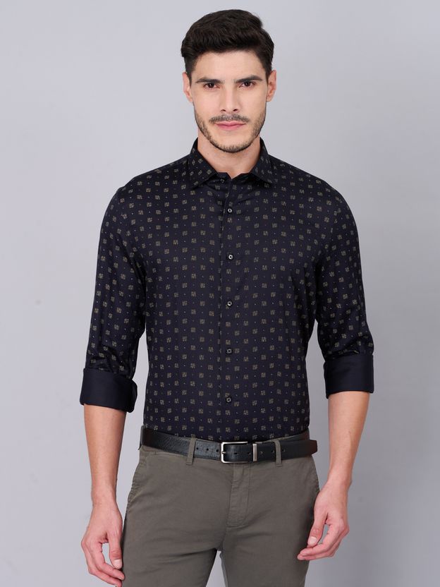 Bonkers Men Relaxed Fit Checkered Casual Shirt - Image 6