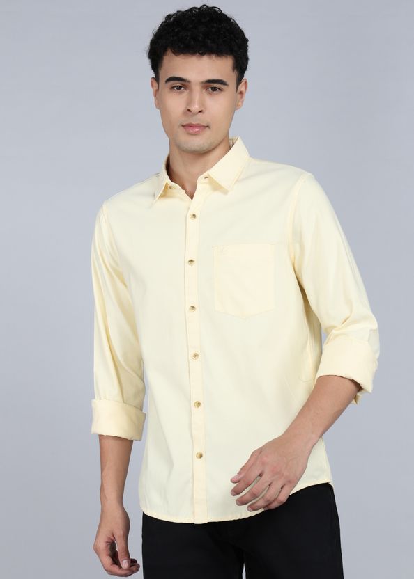 VASTRADO Men Oversized Fit Solid Shirt - Image 7