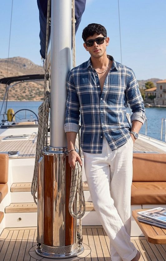 Roadster Men Regular Fit Checkered Shirt - Image 5
