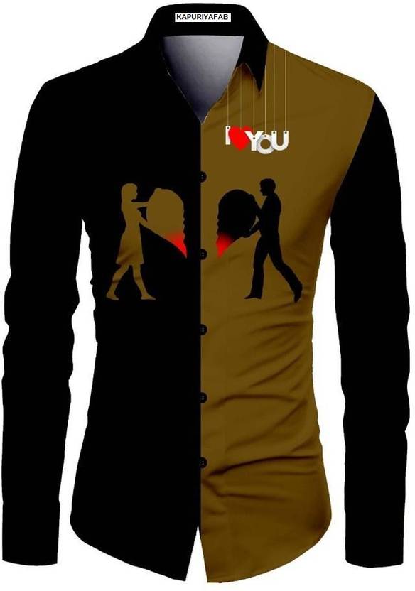KAPURIYA FAB Men Regular Fit Printed Casual Shirt