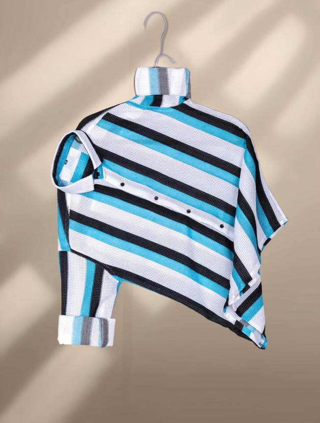 Nextgen Fashion Men Regular Fit Striped Spread Collar Casual Shirt