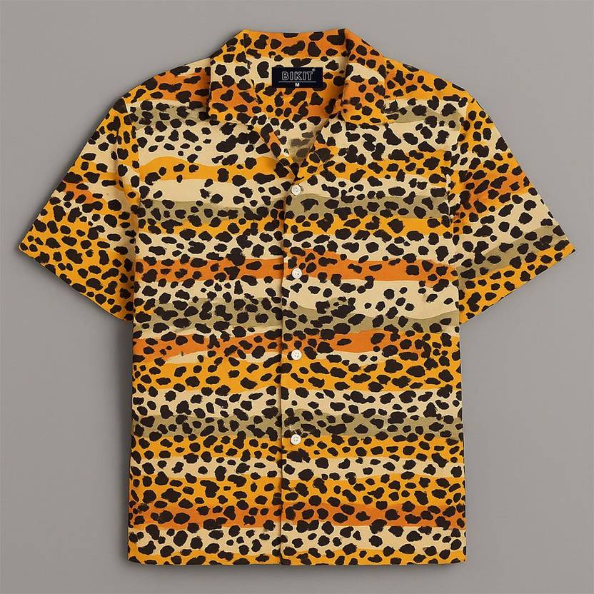 BIKIT Men Printed Casual Multicolor Shirt