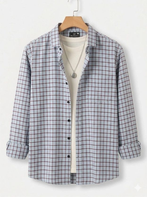 METRONAUT Men Regular Fit Checkered Shirt - Image 10