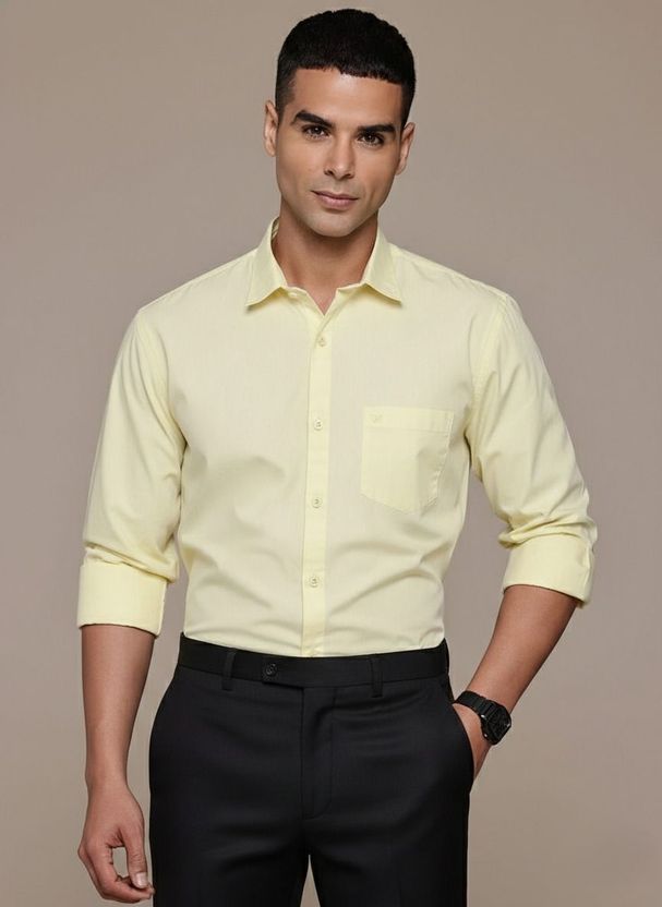 VASTRADO Men Oversized Fit Solid Shirt - Image 6