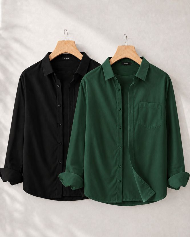 GLOREN Men Multicolor Casual Shirt - Image 5