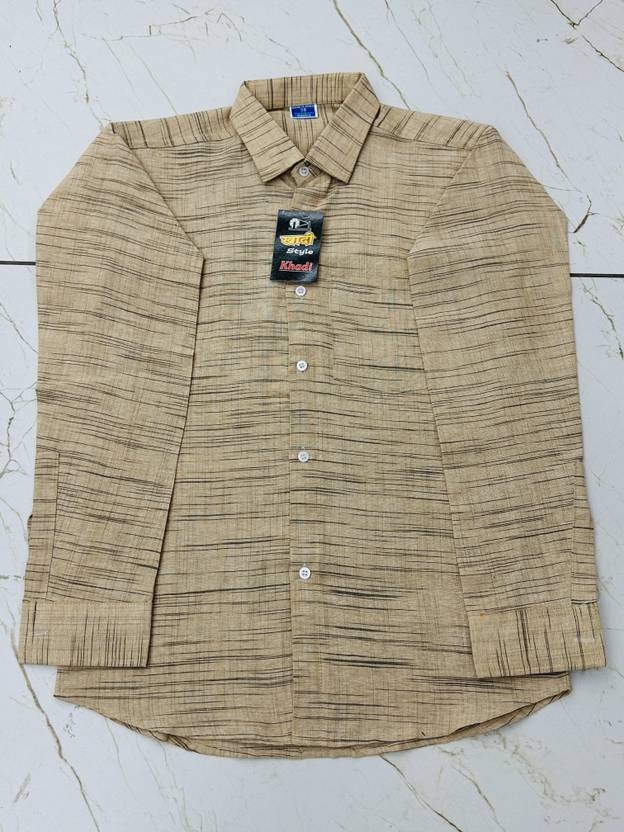 A A ENTERPRISES Men Regular Fit Self Design Spread Collar Casual Shirt