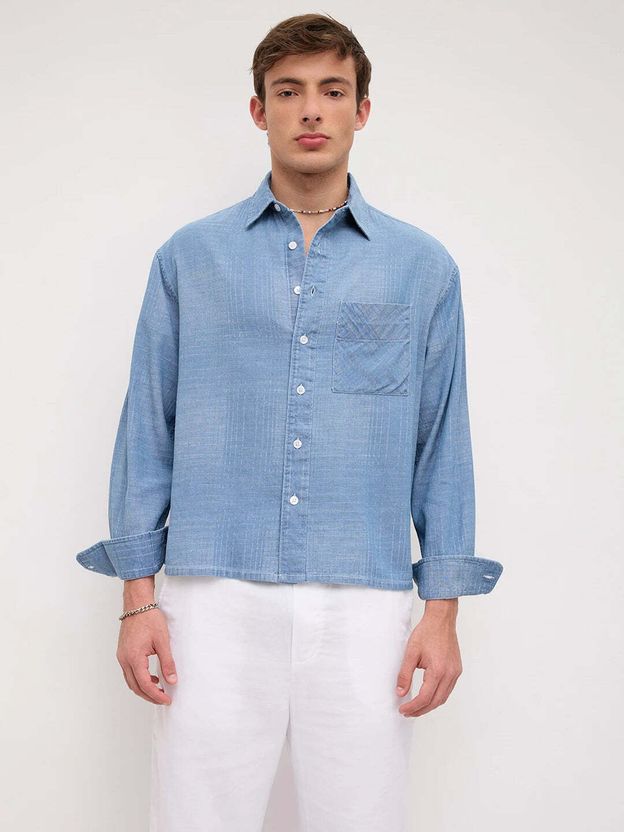 VASTRADO Men Regular Fit Solid Casual Shirt - Image 4