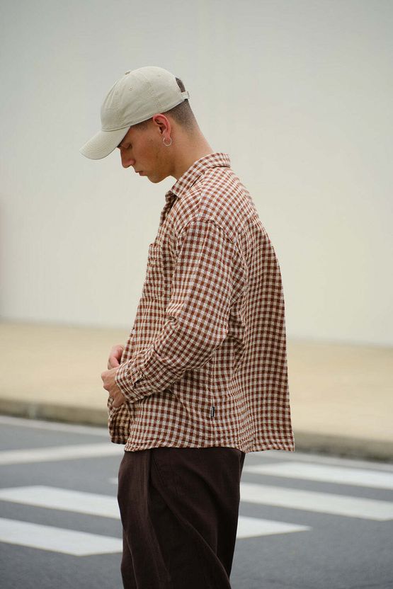 Bonkers Men Relaxed Fit Checkered Casual Shirt - Image 4