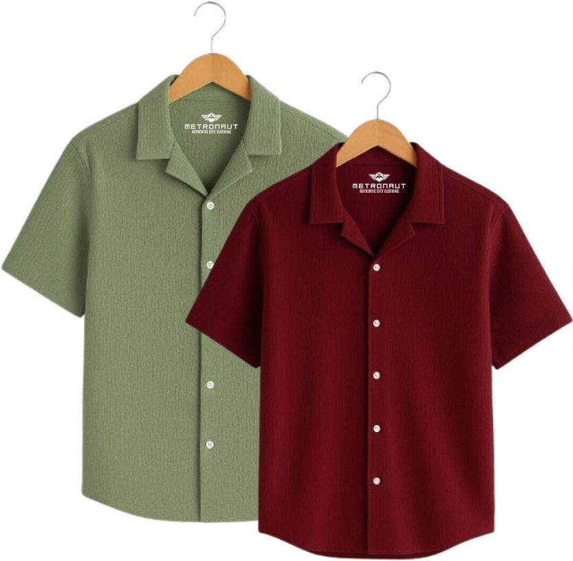 METRONAUT Men Regular Fit Casual Shirt - Image 5