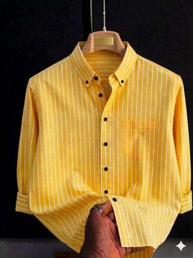 Yellow Dash Men's Shirts Collection