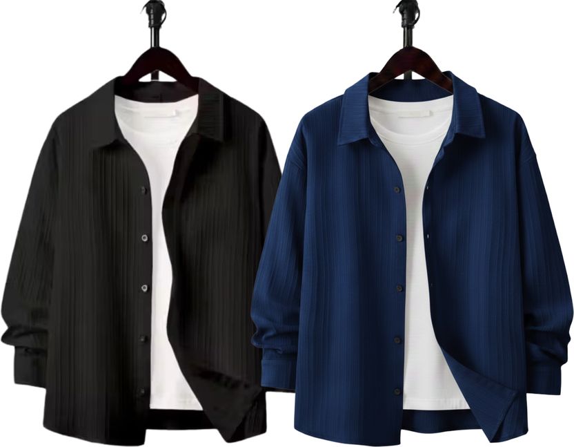 Kachhot Men Relaxed Fit Casual Shirt - Image 8