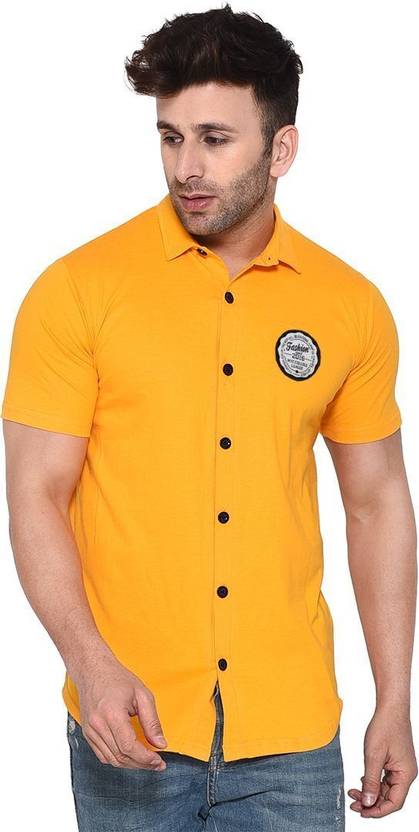 Blisstone Men Regular Fit Printed Spread Collar Casual Shirt