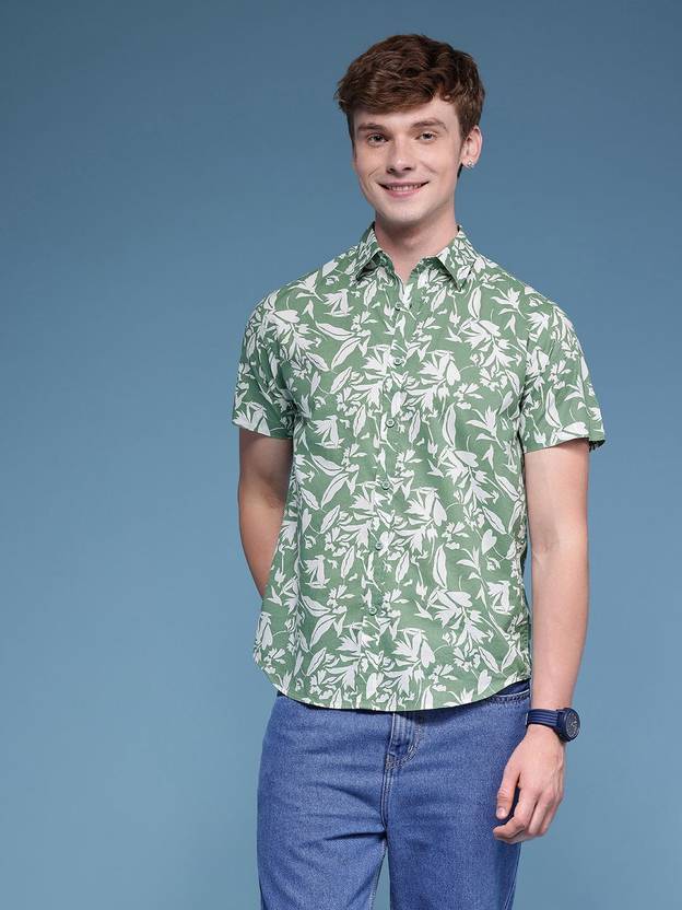 HERE&NOW Men Regular Fit Printed Casual Shirt