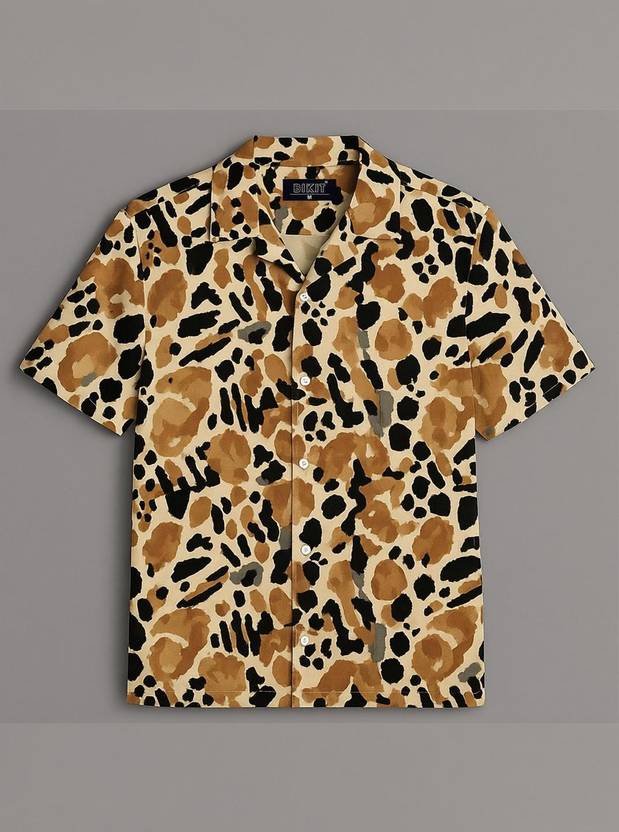 BIKIT Men Printed Casual Multicolor Shirt
