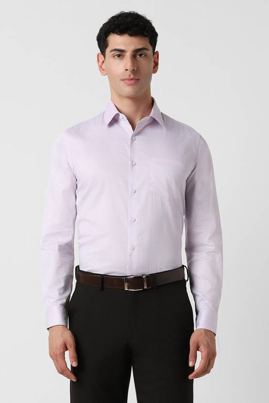 VAN HEUSEN Men Slim Fit Printed Formal Shirt