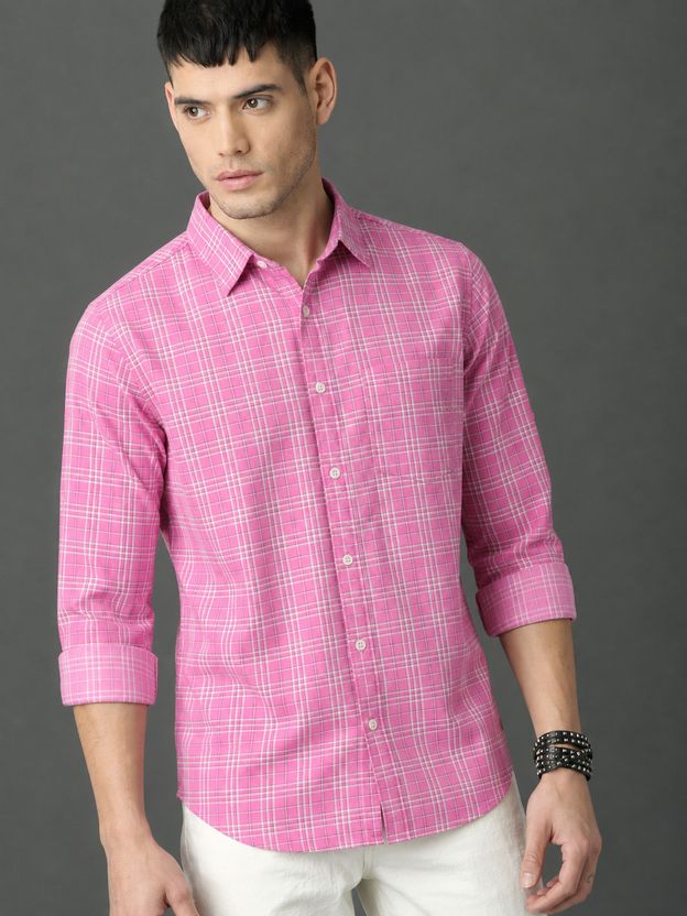Roadster Men Regular Fit Checkered Shirt - Image 8