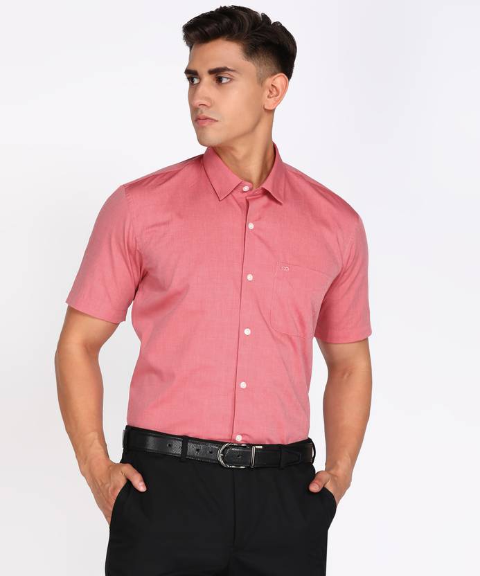 PETER ENGLAND Men Regular Fit Solid Spread Collar Formal Shirt