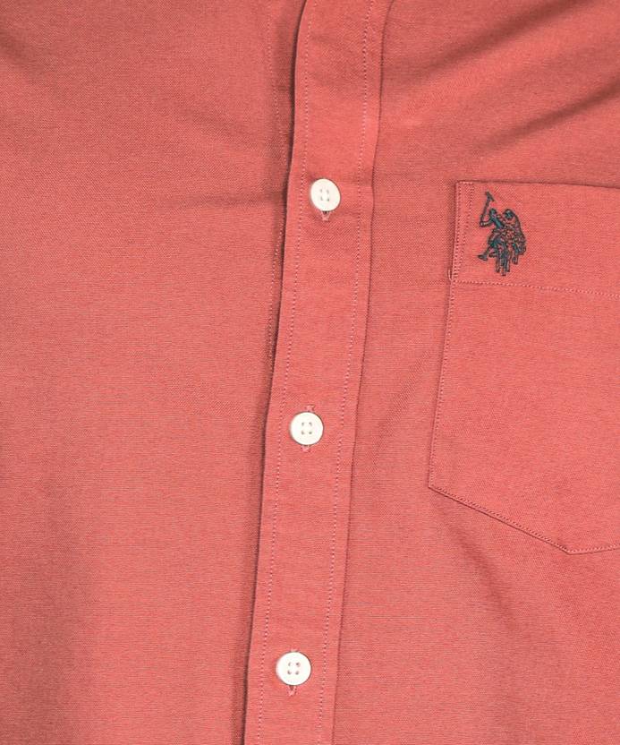 Men Tailored Fit Solid Spread Collar Casual Shirt