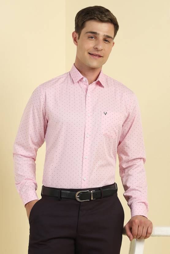 Allen Solly Men Slim Fit Printed Formal Shirt