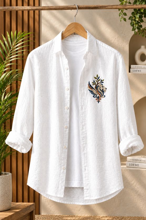 GLANZY Men Regular Fit Printed Shirt - Image 10