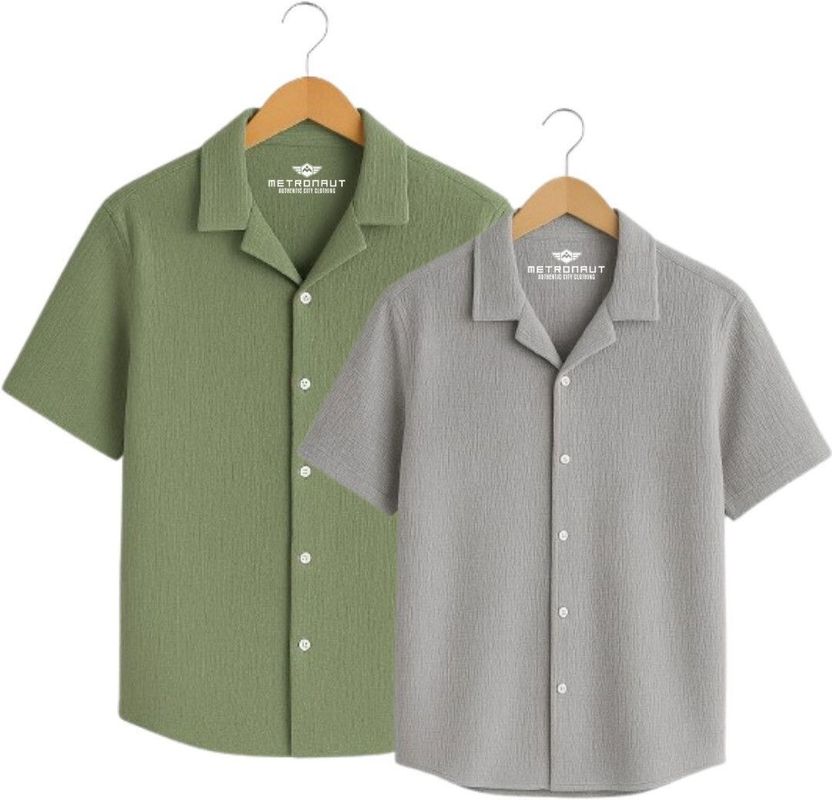 METRONAUT Men Regular Fit Casual Shirt - Image 4