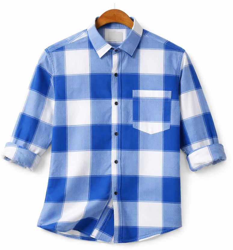 FalconWear Men Regular Fit Checkered Shirt - Image 5