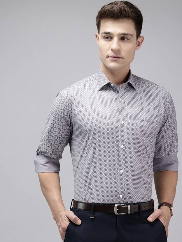 PARK AVENUE Men Slim Fit Printed Formal Shirt