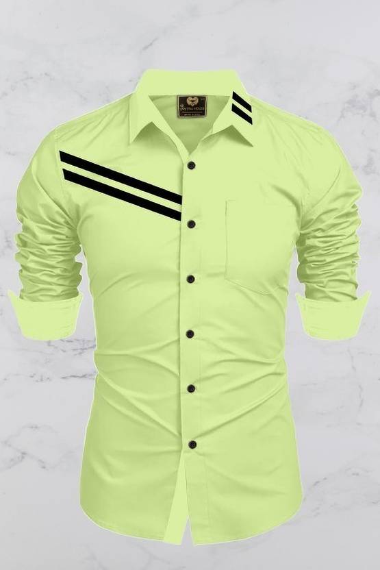 MJENTERPRISE Men Regular Fit Printed Casual Shirt