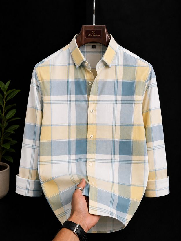 FUBAR Men Slim Fit Mandarin Collar Shirt - Image 8