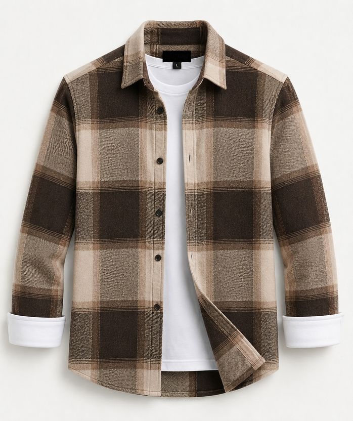 DIMMY Men Regular Fit Checkered Shirt - Image 7