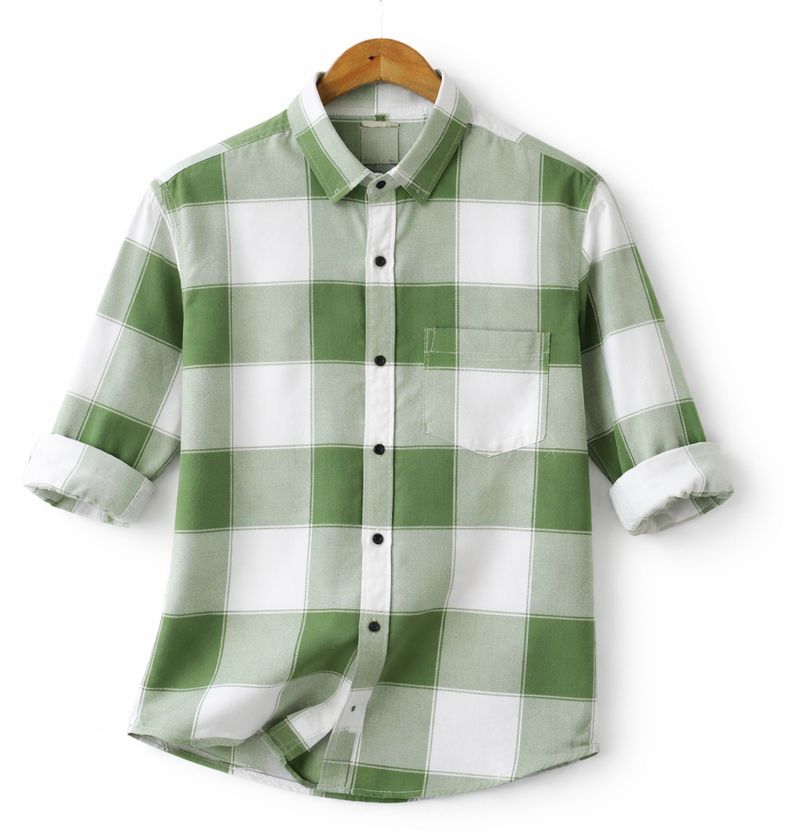 FalconWear Men Regular Fit Checkered Shirt - Image 7