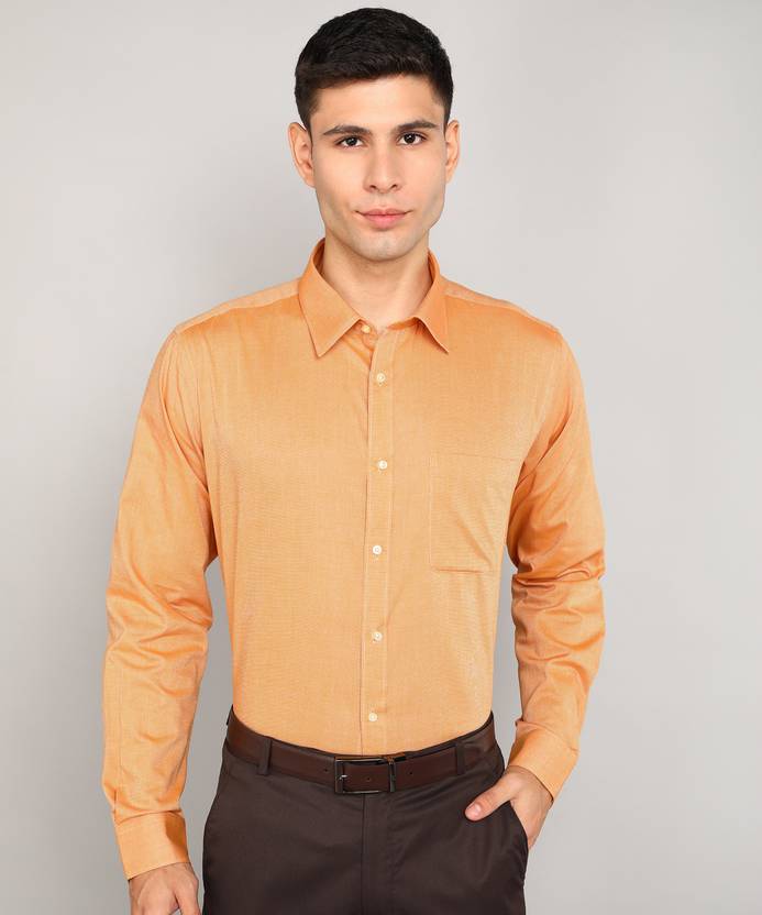 Raymond Men Slim Fit Self Design Formal Shirt