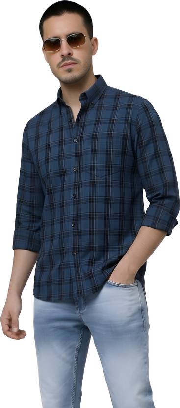 Bloviate Men Checkered Casual Multicolor Shirt