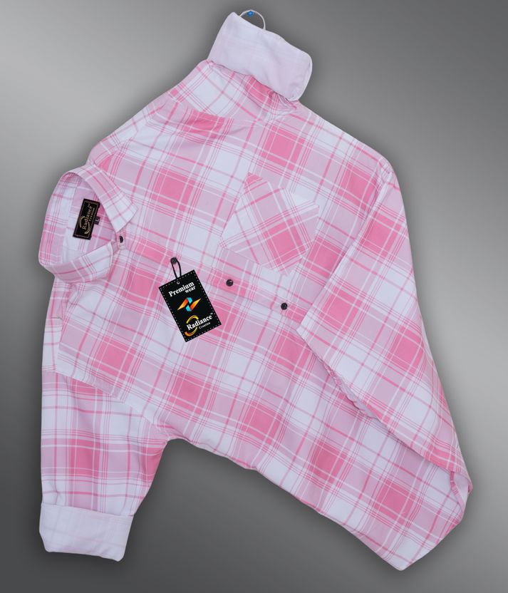 Radiance Men Regular Fit Checkered Shirt - Image 10