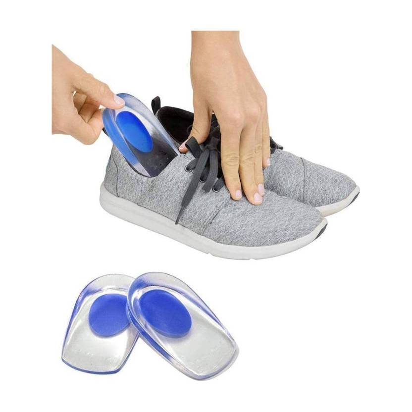 BANSI Silicon Heel Pad 1 pair Silicone Heel Orthotic, Regular, Sports Shoe Insole