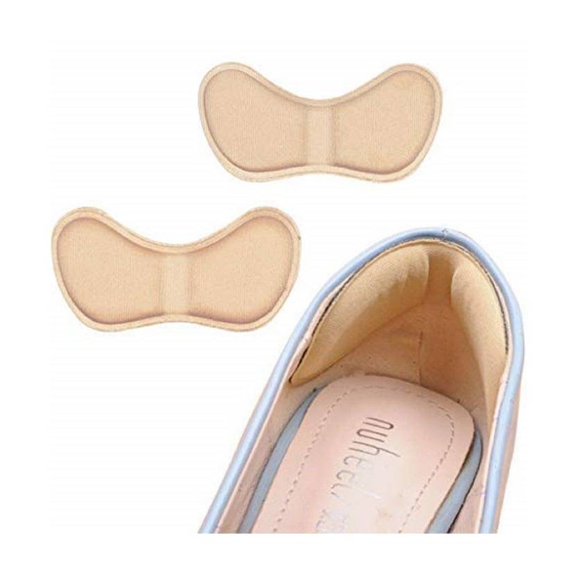 XEMIT Reusable Liner for Shoes, Heel Pad Self Adhesive Insole Women, Heel Grip Wool Heel Liner Sports Shoe Insole