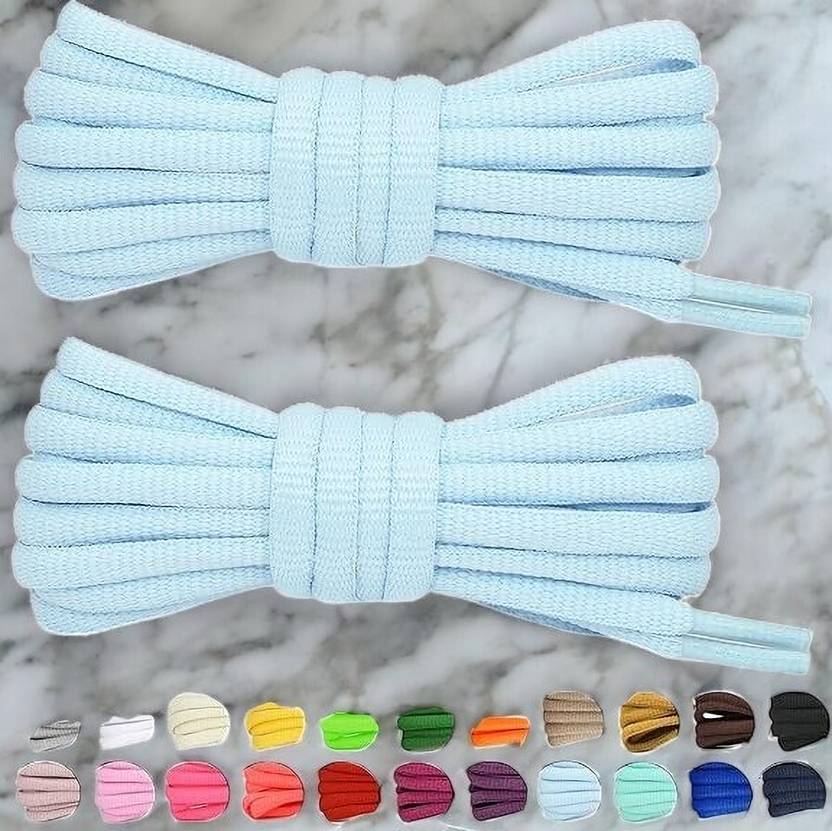 Royal Bird 2 SKY BLUE OVAL SHOE LACE Shoe Lace