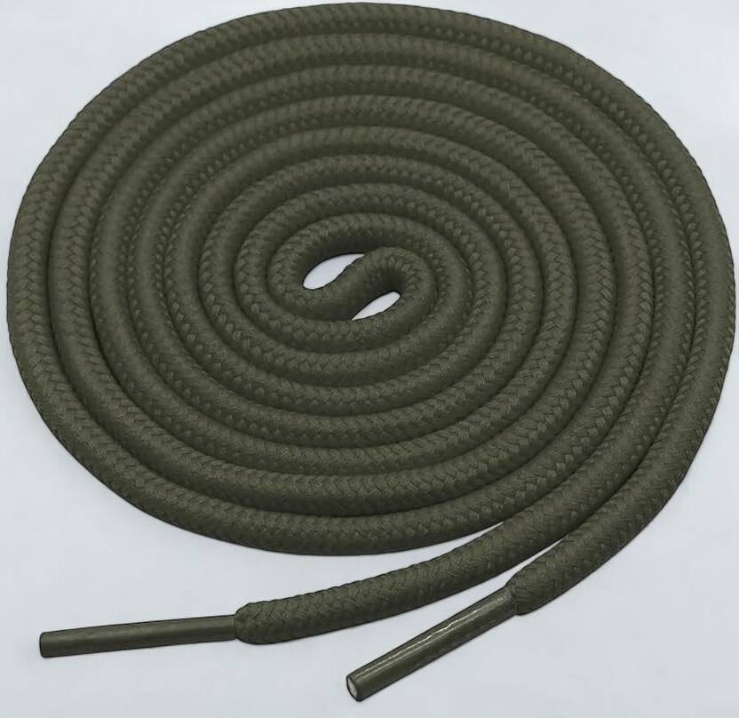 Royal Bird 7 ARMY GREEN OVAL SHOE LACE Shoe Lace
