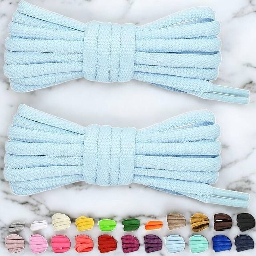 Royal Bird 8 SKY BLUE OVAL SHOE LACE Shoe Lace