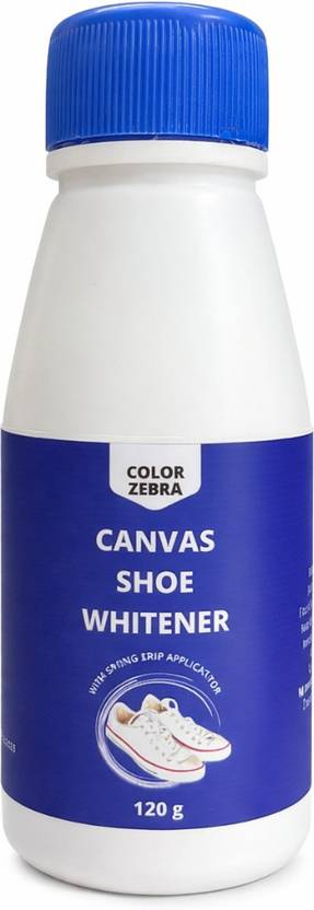 Color Zebra Canvas Shoe Polish 120g White Canvas Shoe Liquid Polish