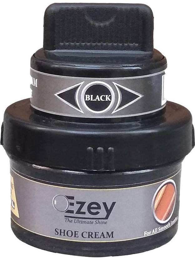 Ezey Leather Shoe Cream Black Leather, Synthetic Leather, Patent Leather Shoe Cream