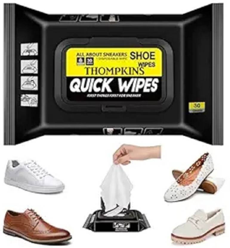 Buyer Choice Shoe Cleaner Wet Wipes For Shoes/Loafers/Sandals Scrub Off Dirt/Mud/Grass Stains Leather, Nubuck, Patent Leather, Sports, Suede, Synthetic Leather, Velour Shoe Cleaner
