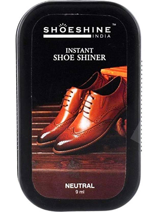 SHOESHINE Instant Shine & Protect, Neutral (9ml) Shiner Leather Shoe Renovator