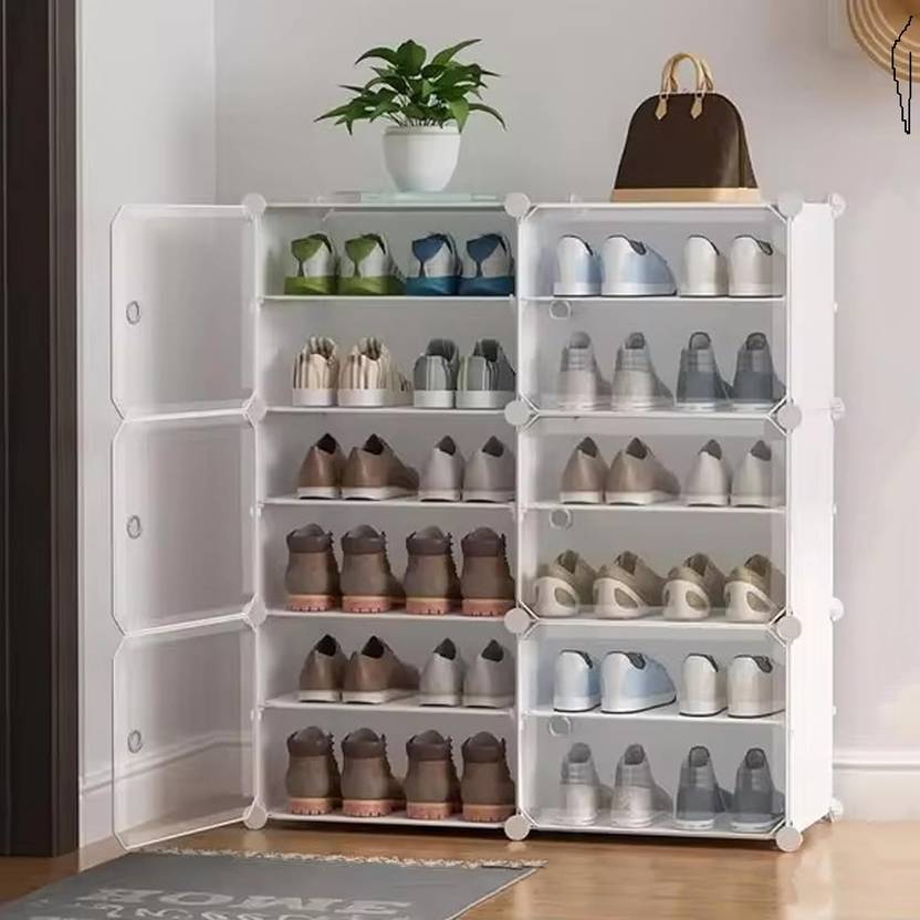 YOZO Plastic Collapsible Shoe Stand