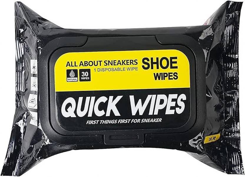 Currently unavailable Dizaa Shoe Cleaner Wipes 1 Packs of 80, Quickly Remove Dirt & Stains Cleaner Cleaner